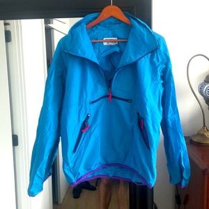 Sierra designs windbreaker blue with purple